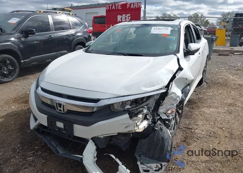 2017 Honda Civic Ex from USA, damaged, VIN 19XFC2F71HE034971